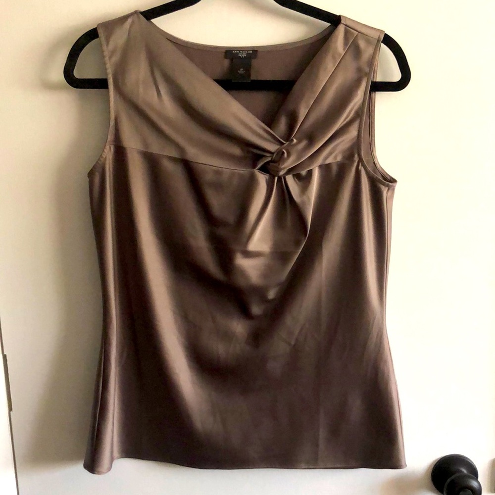 Ann Taylor Petite silky blouse